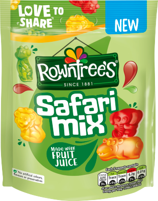 Rowntree’s Safari Mix Sweets Sharing Bag 115g