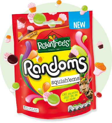 Rowntrees® Squish'ems Sharing Pouch 140g